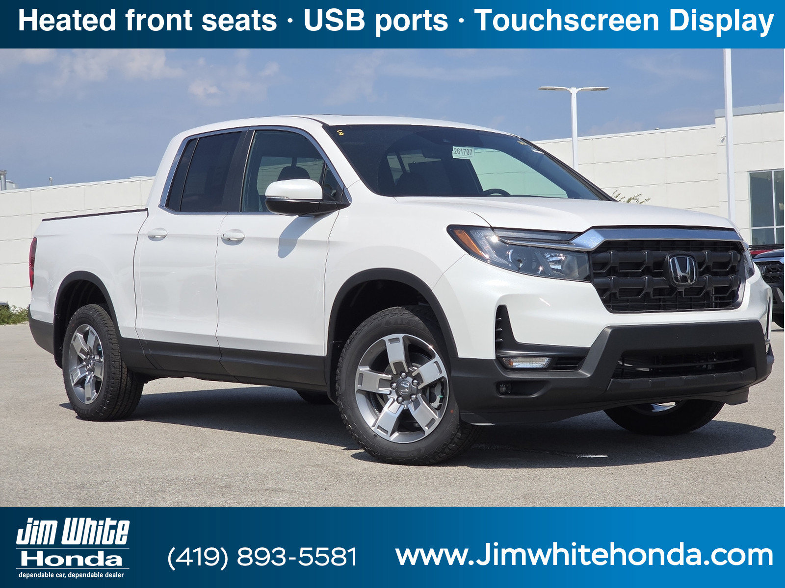 2026 Honda Ridgeline RTL Truck