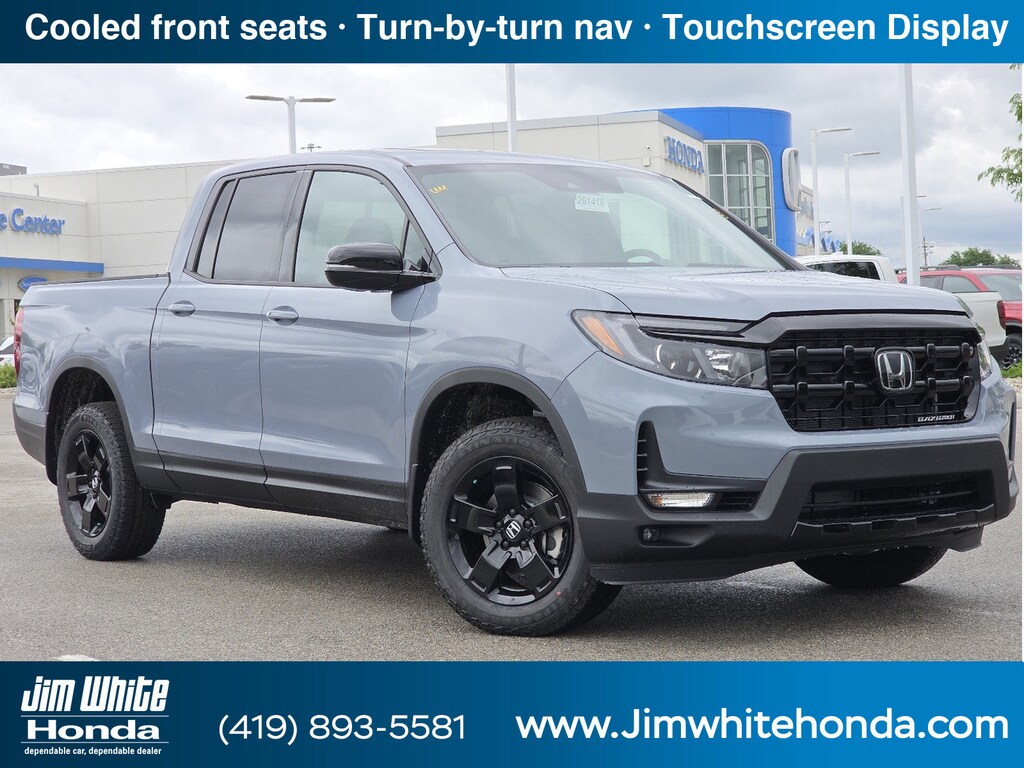 New 2026 Honda Ridgeline Black Edition Truck Crew Cab