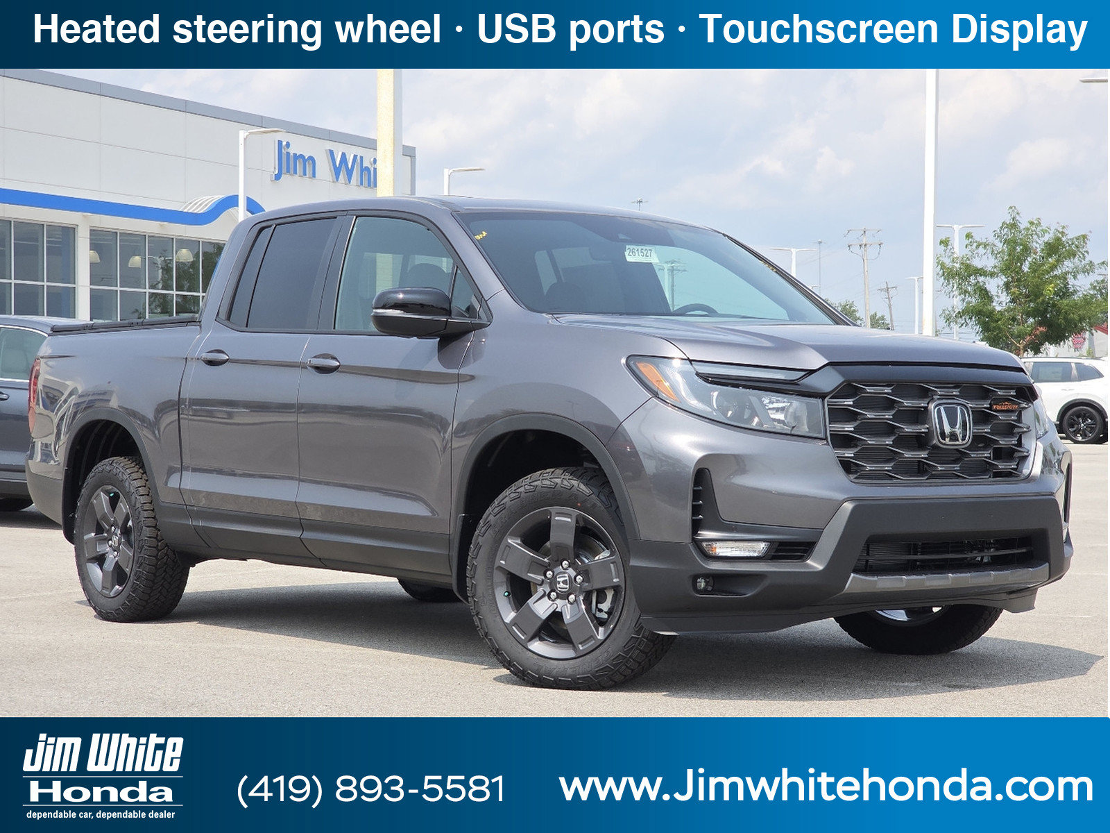 New 2026 Honda Ridgeline TrailSport Truck