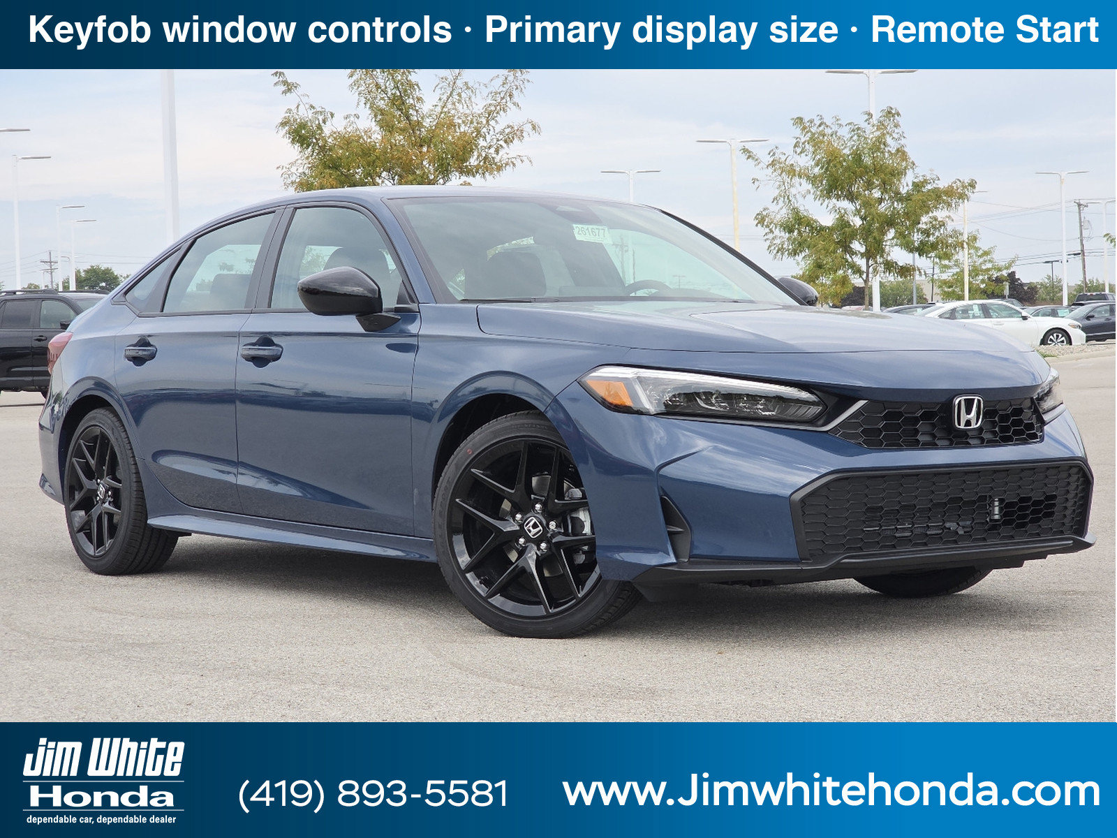 New 2026 Honda Civic Sport Sedan