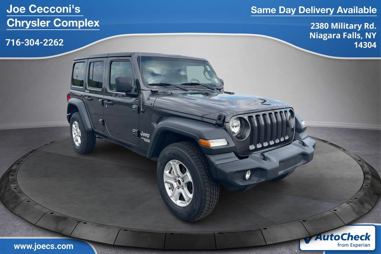 Used 2019 Jeep Wrangler Unlimited Sport S SUV