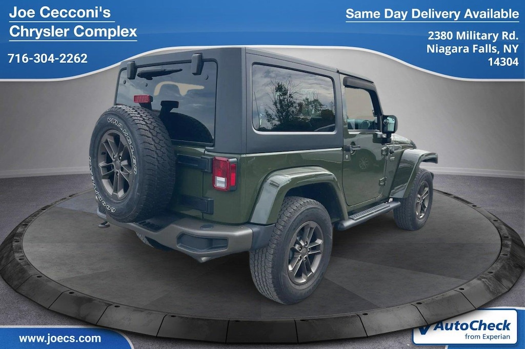 Used 2016 Jeep Wrangler 75th Anniversary SUV