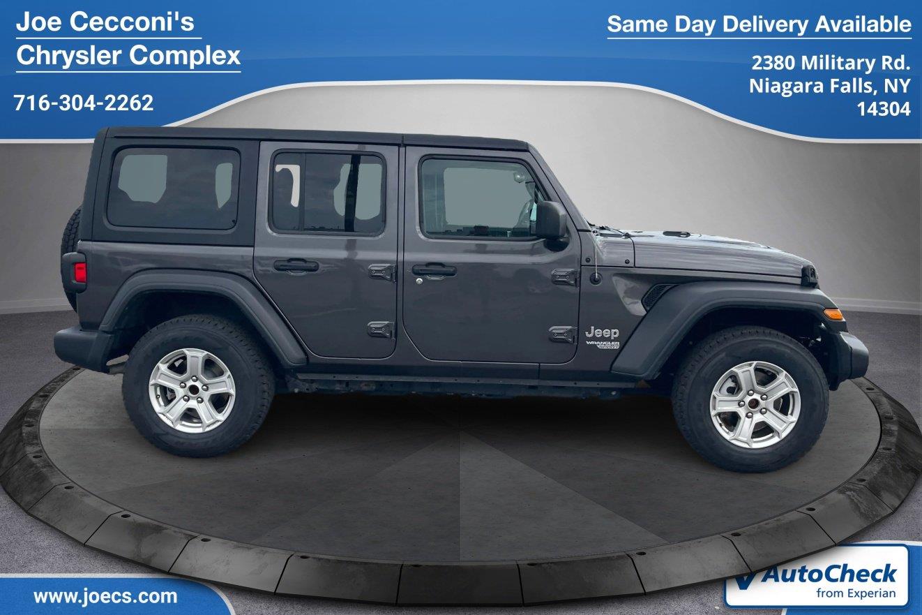 Used 2019 Jeep Wrangler Unlimited Sport S SUV