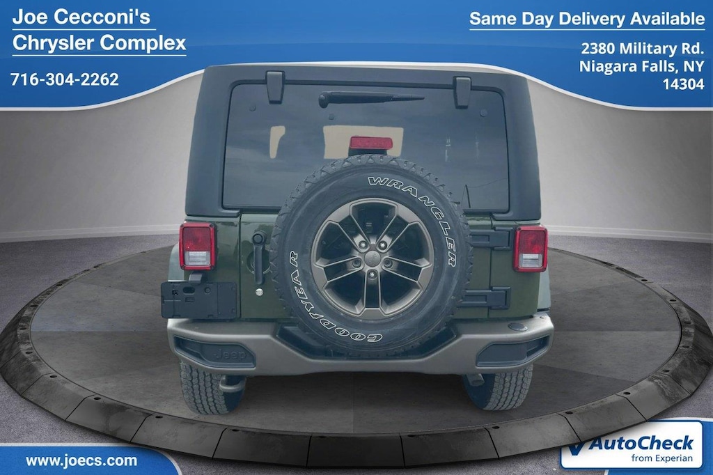 Used 2016 Jeep Wrangler 75th Anniversary SUV