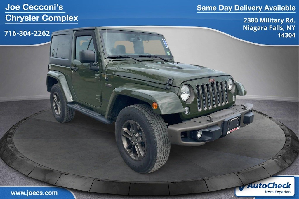Used 2016 Jeep Wrangler 75th Anniversary SUV