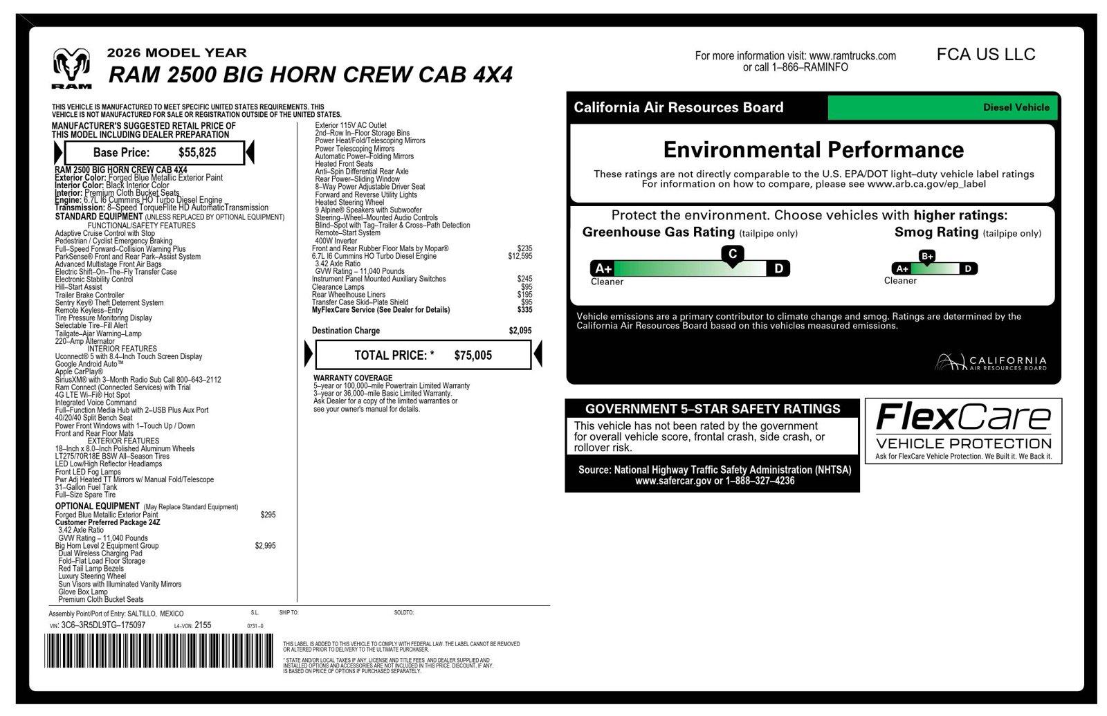 2026 RAM 2500 Big Horn - Photo 33