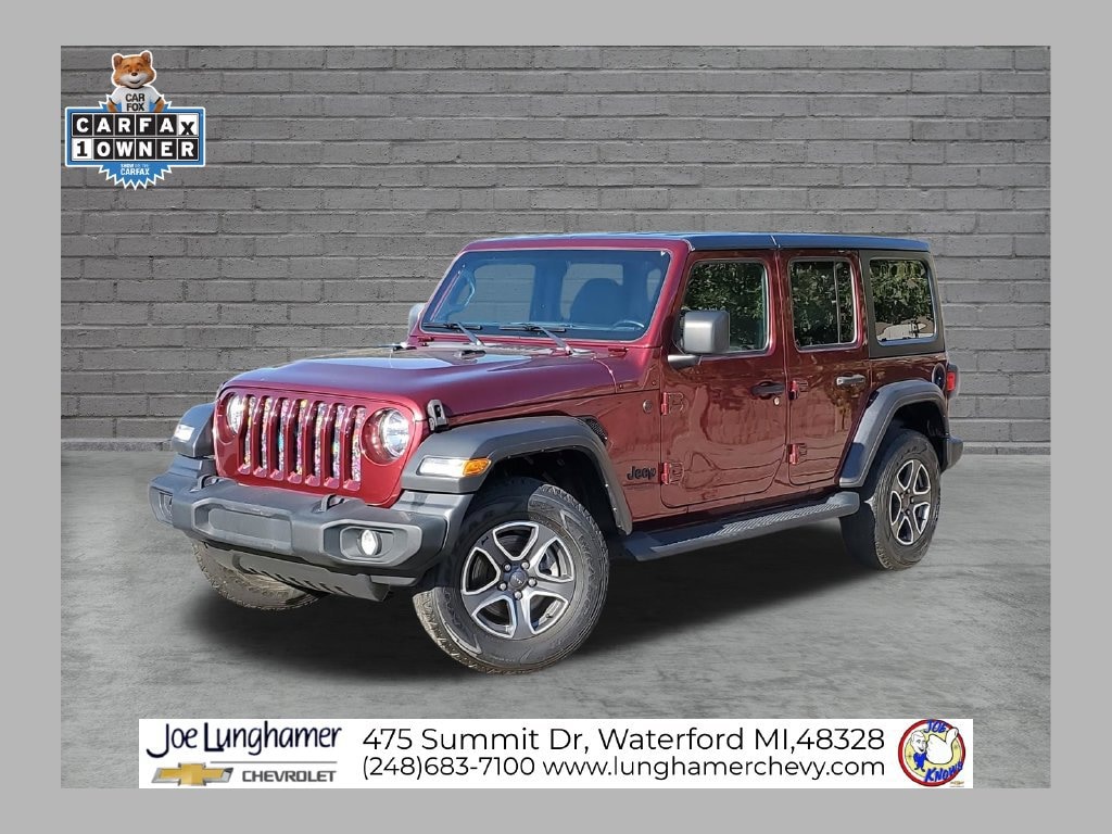 Used 2022 Jeep Wrangler Unlimited Sport S 4x4 SUV