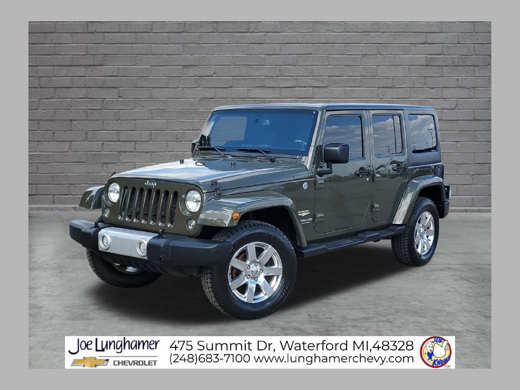 Used 2015 Jeep Wrangler Unlimited Sahara SUV
