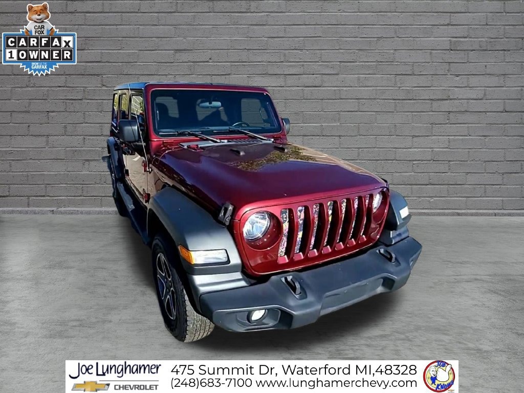 Used 2022 Jeep Wrangler Unlimited Sport S 4x4 SUV