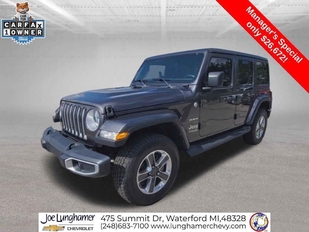 Used 2022 Jeep Wrangler Unlimited Sahara SUV