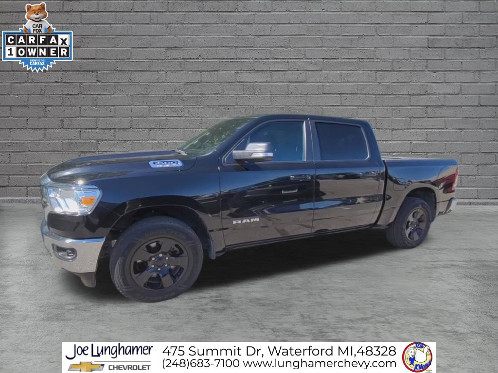 Used 2022 Ram 1500 Big Horn Crew Cab 4x4 57 Box Truck