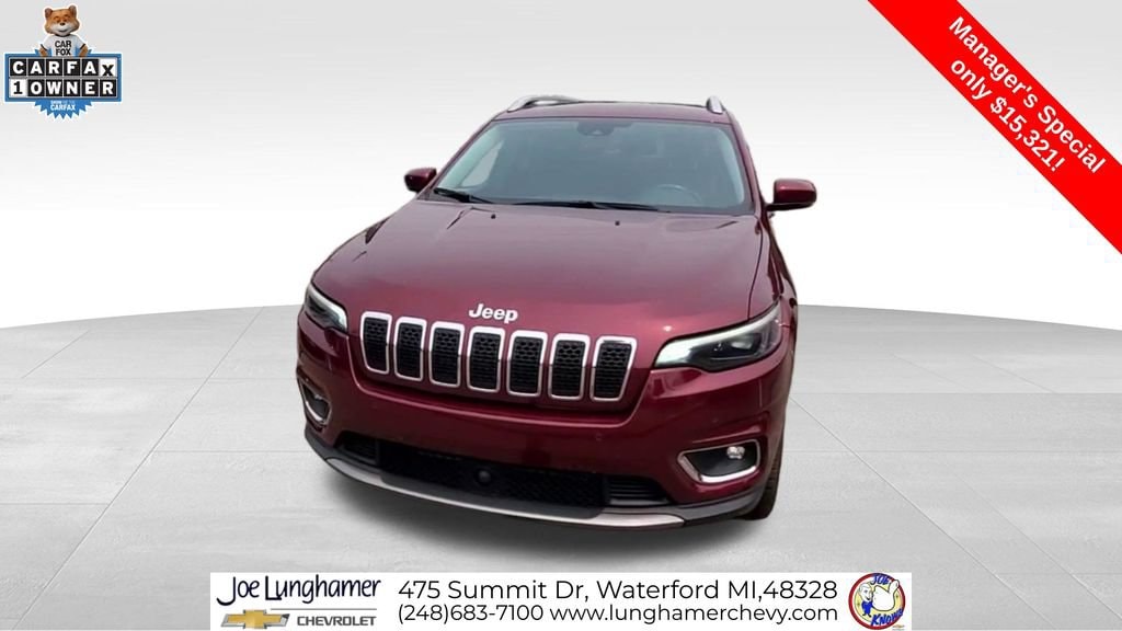 Used 2019 Jeep Cherokee Limited 4x4 SUV