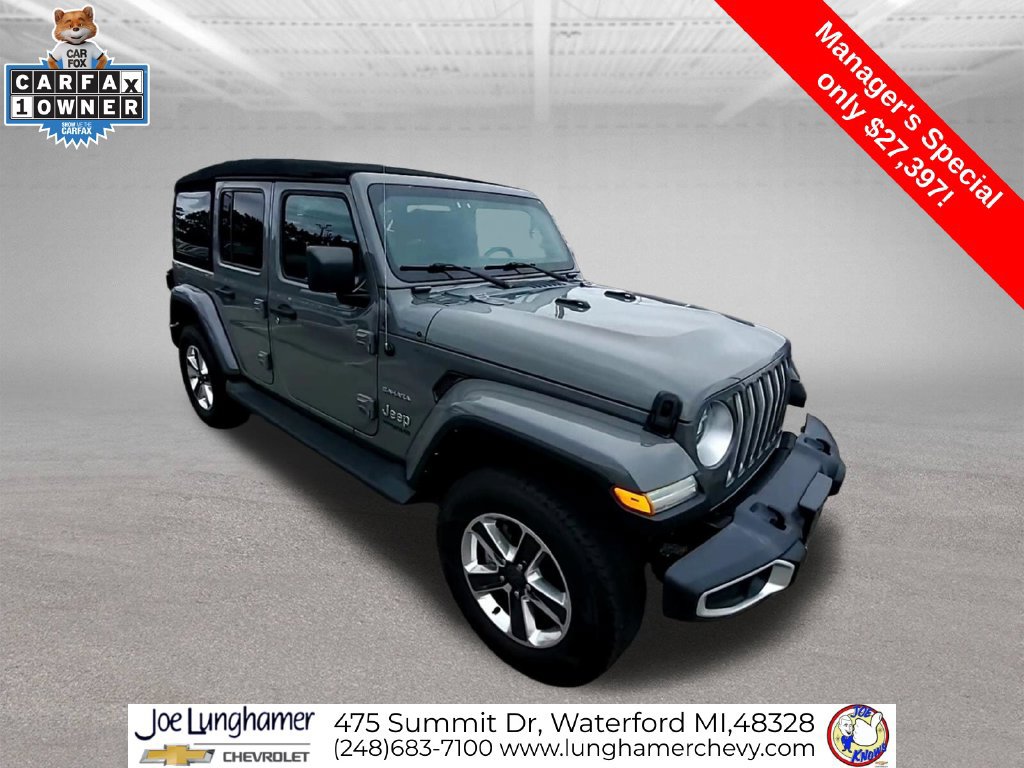 Used 2022 Jeep Wrangler Unlimited Sahara SUV