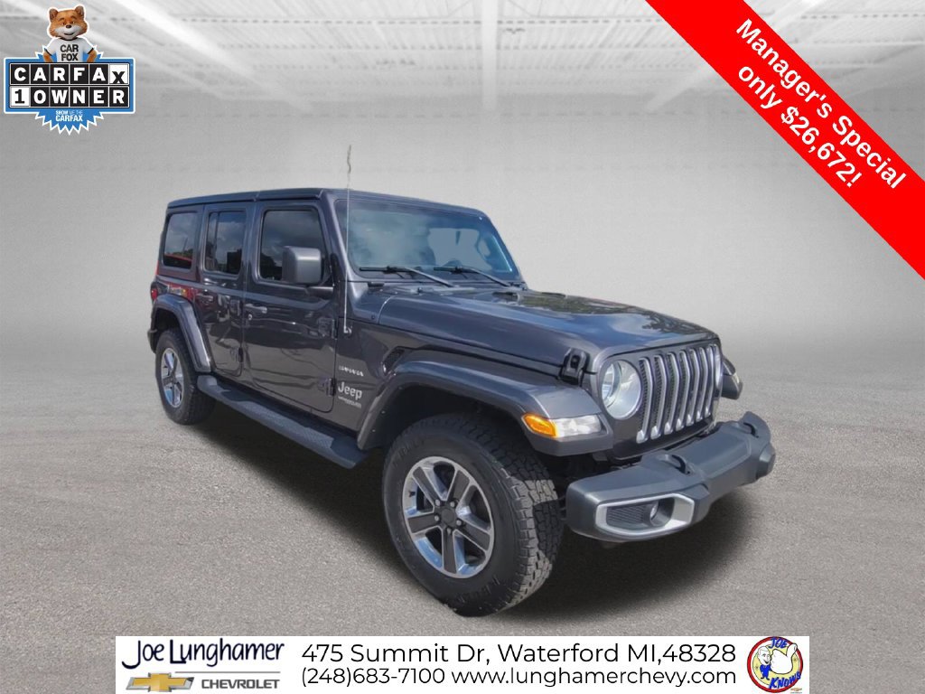 Used 2022 Jeep Wrangler Unlimited Sahara SUV