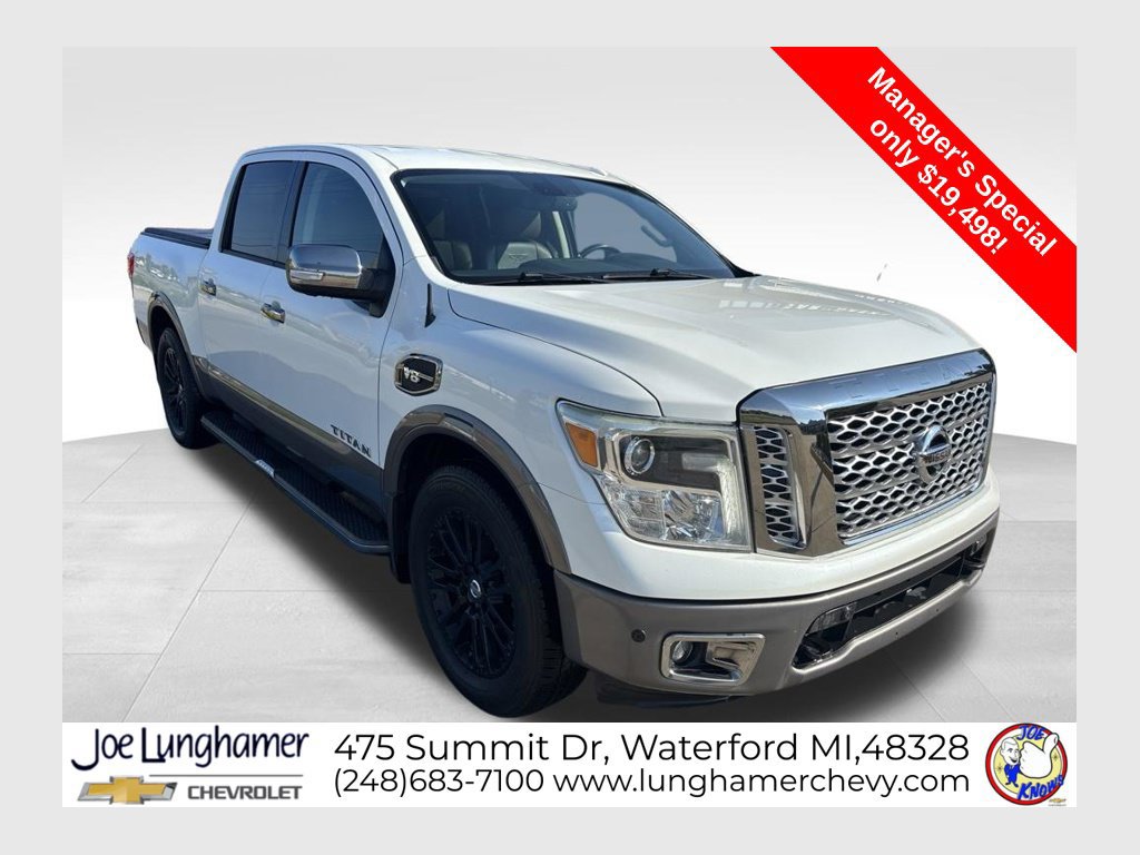 Used 2017 Nissan Titan Platinum Reserve Truck