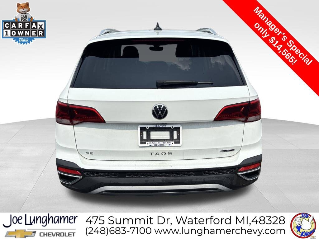 Used 2022 Volkswagen Taos 1.5T SE SUV