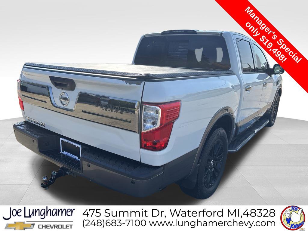 Used 2017 Nissan Titan Platinum Reserve Truck