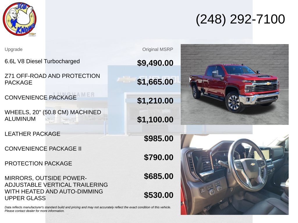 Used 2024 Chevrolet Silverado 2500 HD LT Truck