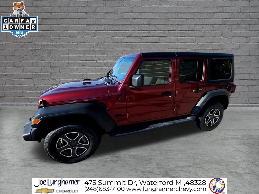 Used 2022 Jeep Wrangler Unlimited Sport S 4x4 SUV