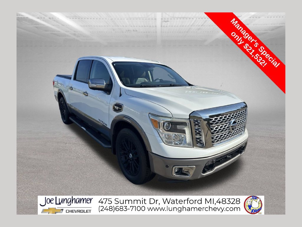 2017 Nissan Titan Platinum Reserve