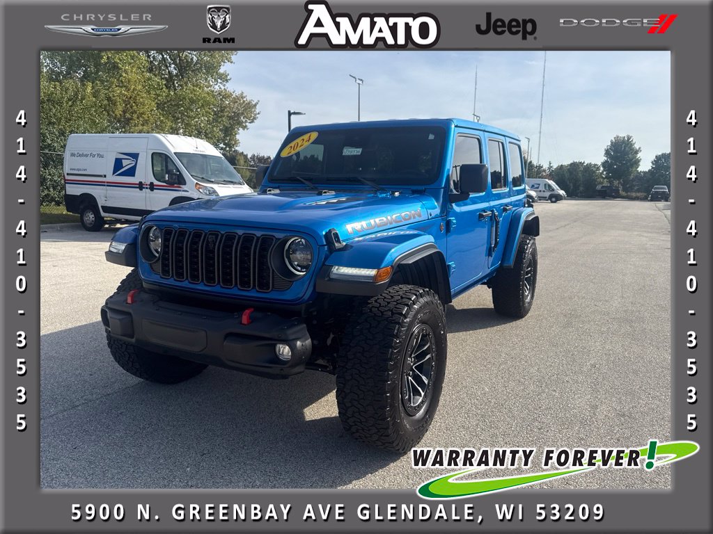 Used 2024 Jeep Wrangler Rubicon X SUV