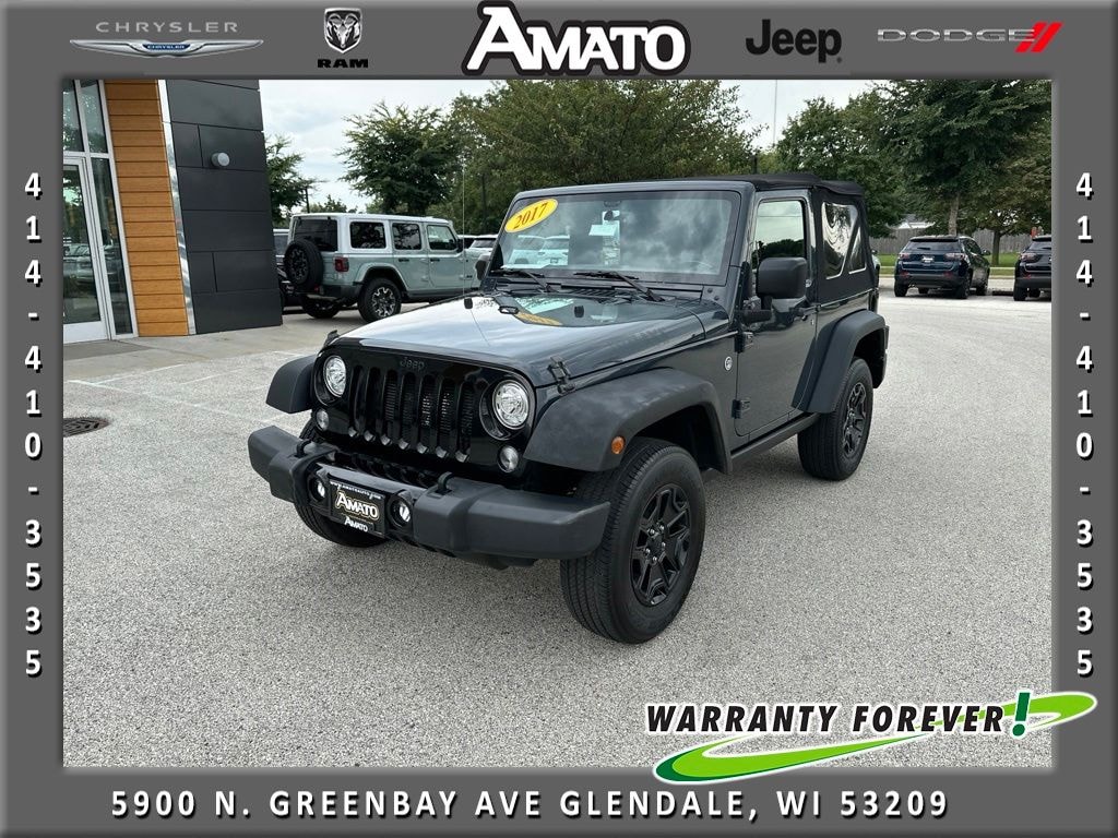 Used 2017 Jeep Wrangler Sport SUV
