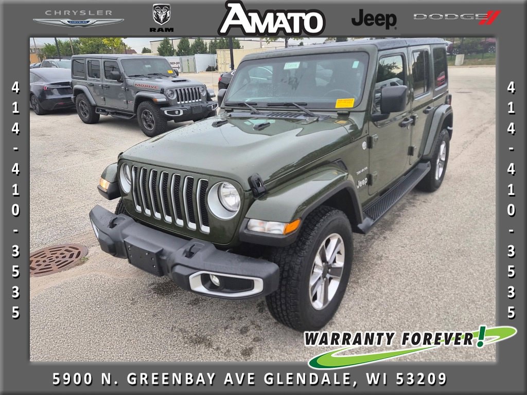 Used 2021 Jeep Wrangler Unlimited Sahara SUV