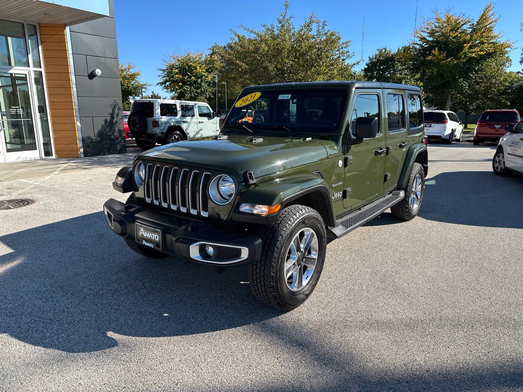 Used 2021 Jeep Wrangler Unlimited Sahara SUV