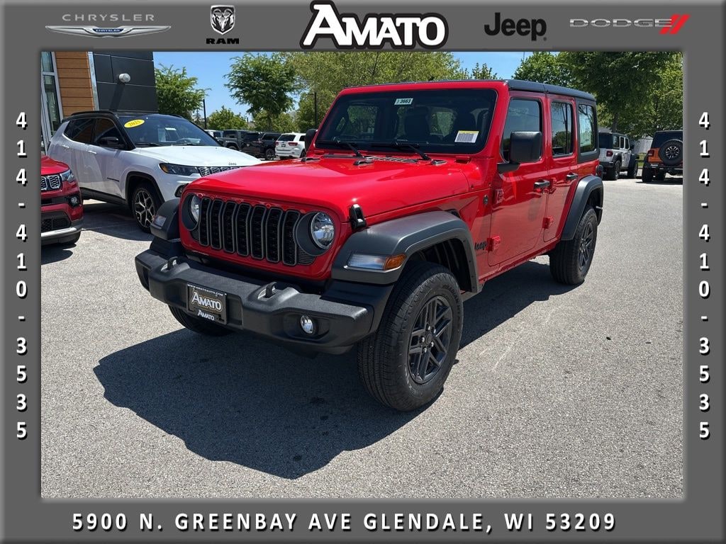 New 2026 Jeep Wrangler 4-DOOR SPORT Sport Utility