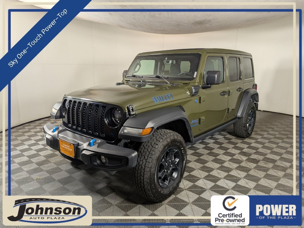 Used 2023 Jeep Wrangler 4xe 4x4 SUV