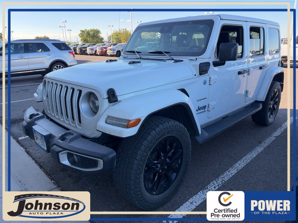 Used 2021 Jeep Wrangler 4xe Unlimited Sahara
