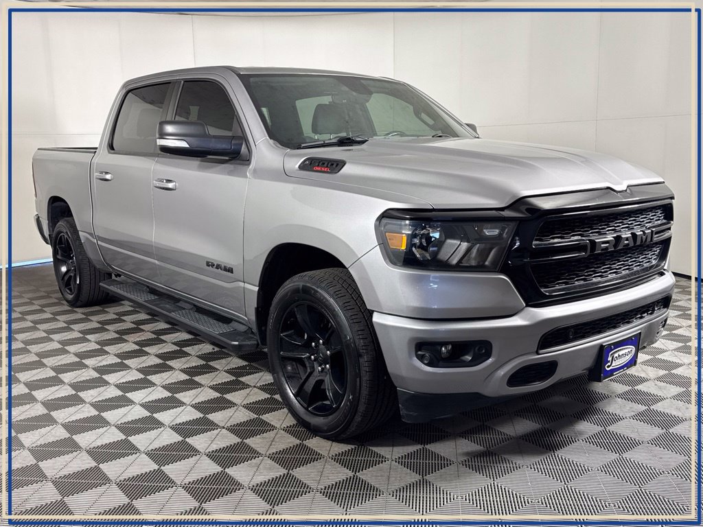 Used 2022 Ram 1500 Big Horn Crew Cab 4x4 57 Box Truck