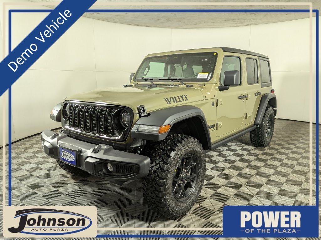Used 2026 Jeep Wrangler 4-Door Willys 4x4 SUV