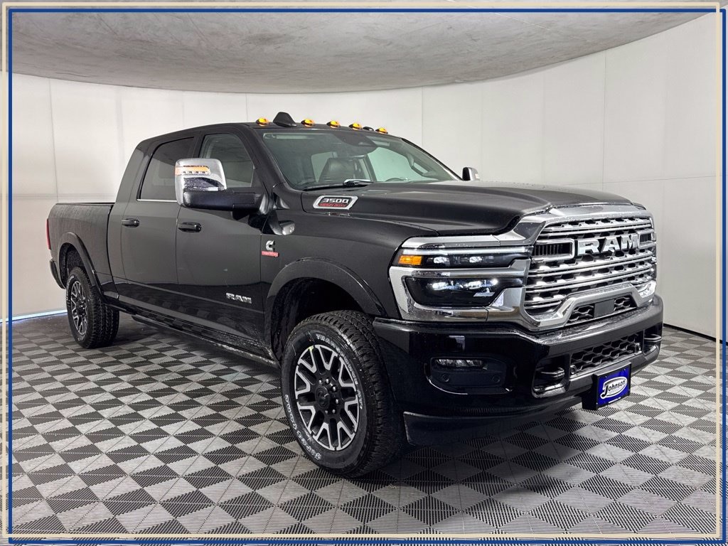 New 2027 Ram 3500 LIMITED LONGHORN MEGA CAB 4X4 6'4 BOX Pickup
