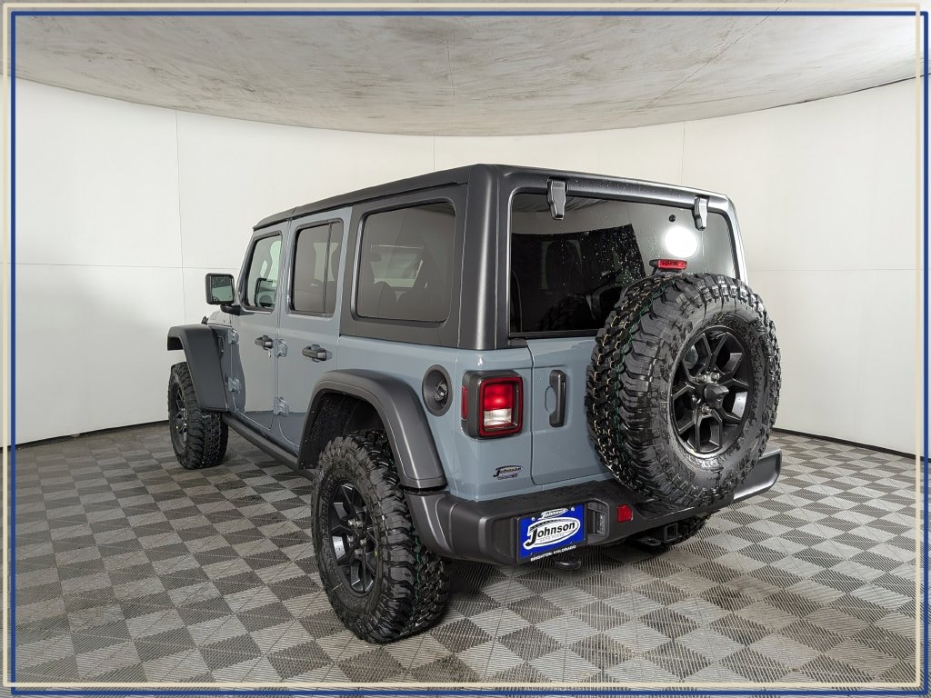 New 2026 Jeep Wrangler 4-DOOR WILLYS Sport Utility