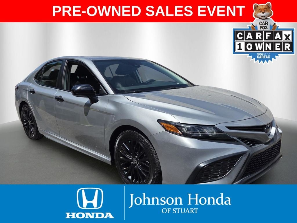 Used 2022 Toyota Camry Hybrid Nightshade Sedan
