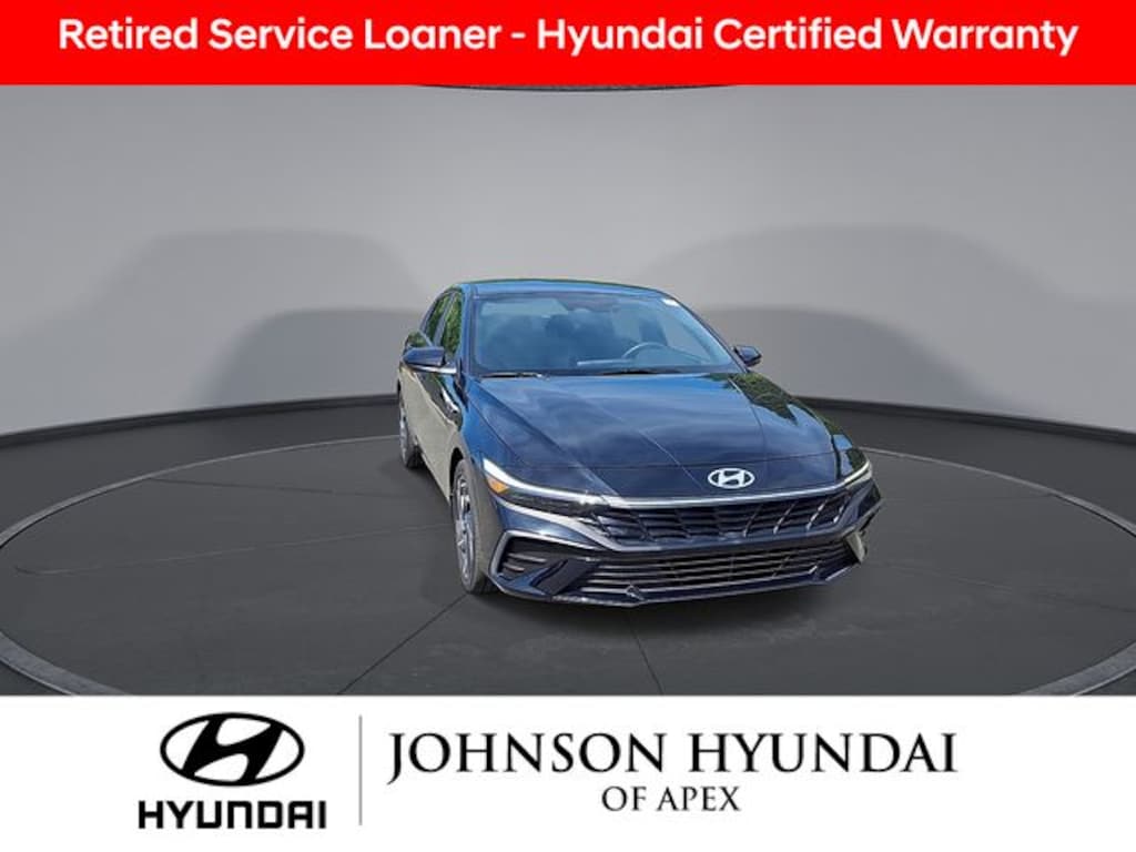 Certified 2025 Hyundai Elantra Hybrid SEL Sport Sedan