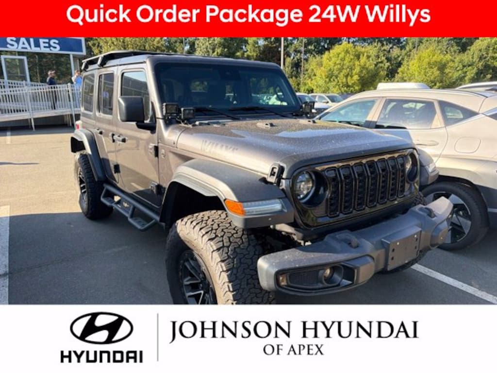 Used 2024 Jeep Wrangler Willys SUV