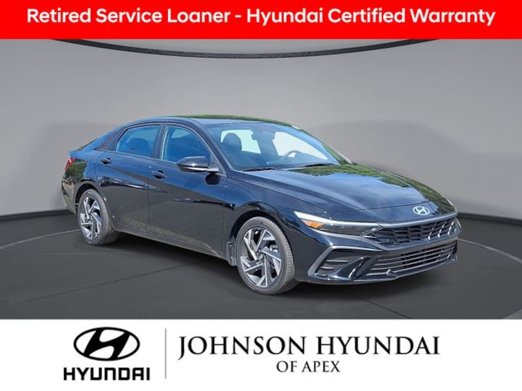 Certified 2025 Hyundai Elantra Hybrid SEL Sport Sedan