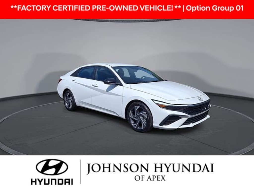 Certified 2025 Hyundai Elantra SEL Sport Sedan
