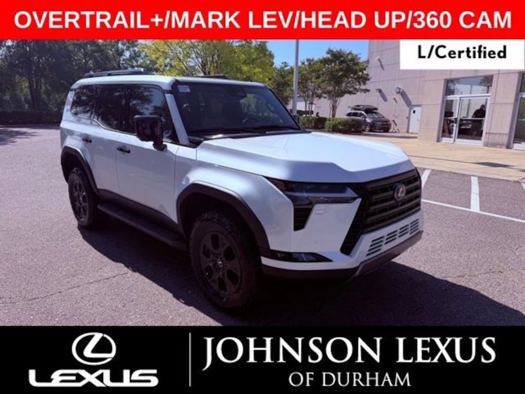 Certified 2025 Lexus GX 550 Overtrail+ SUV