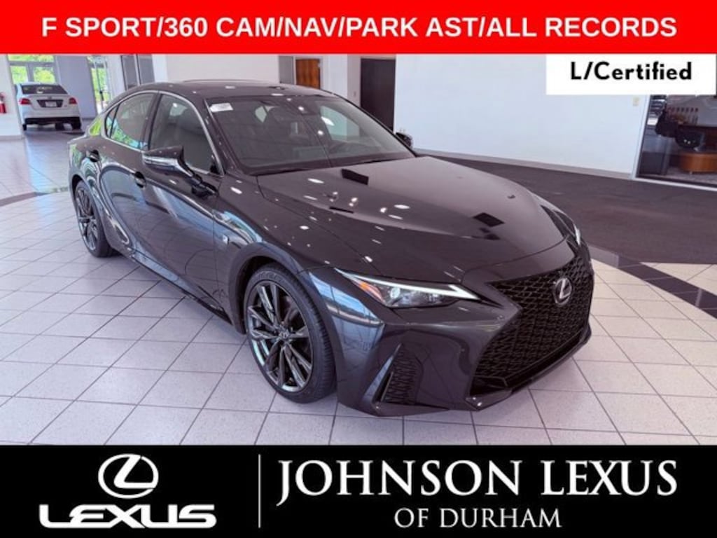 Certified 2024 Lexus IS 350 F SPORT Sedan