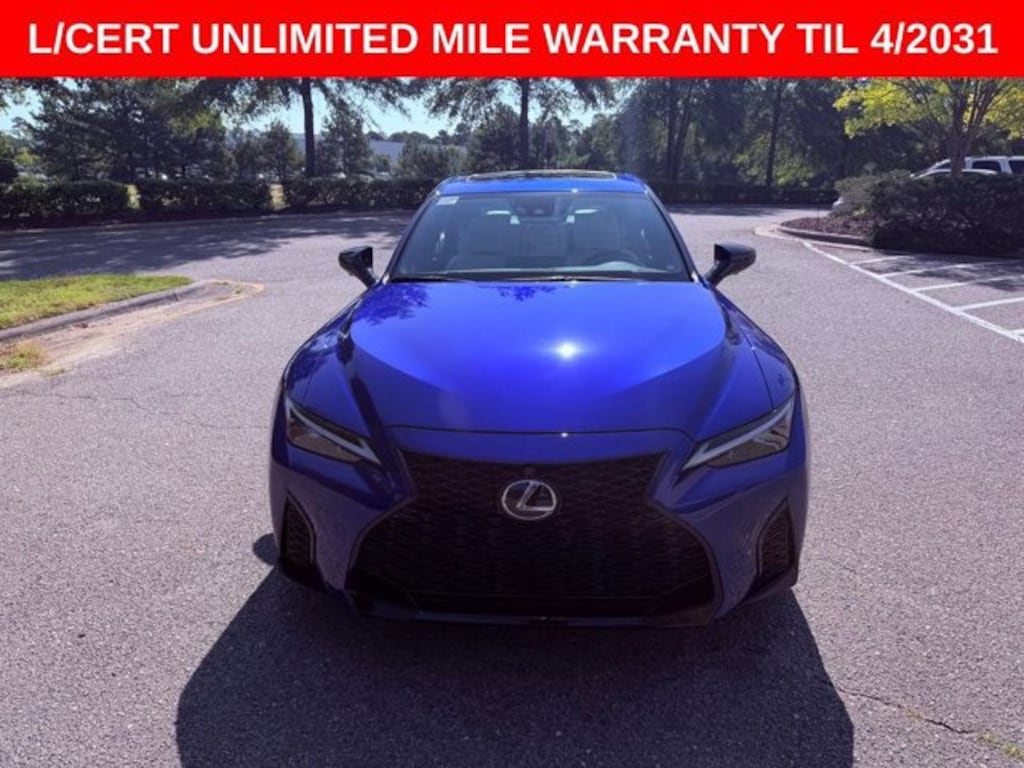 Certified 2025 Lexus IS 350 F SPORT Sedan
