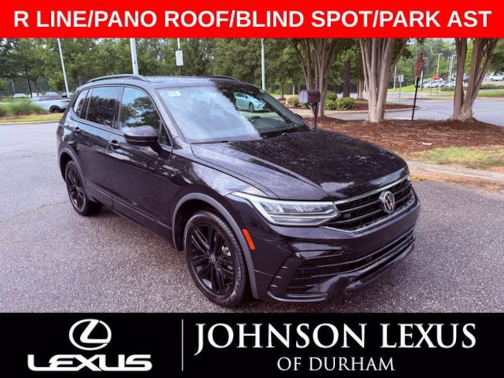 Used 2022 Volkswagen Tiguan 2.0T SE R-Line Black SUV
