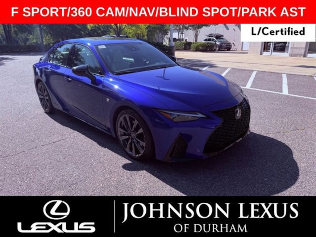 Certified 2025 Lexus IS 350 F SPORT Sedan