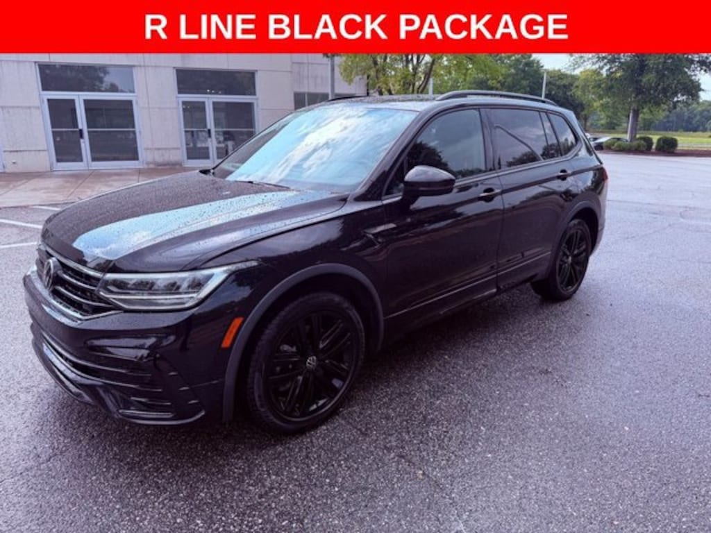 Used 2022 Volkswagen Tiguan 2.0T SE R-Line Black SUV