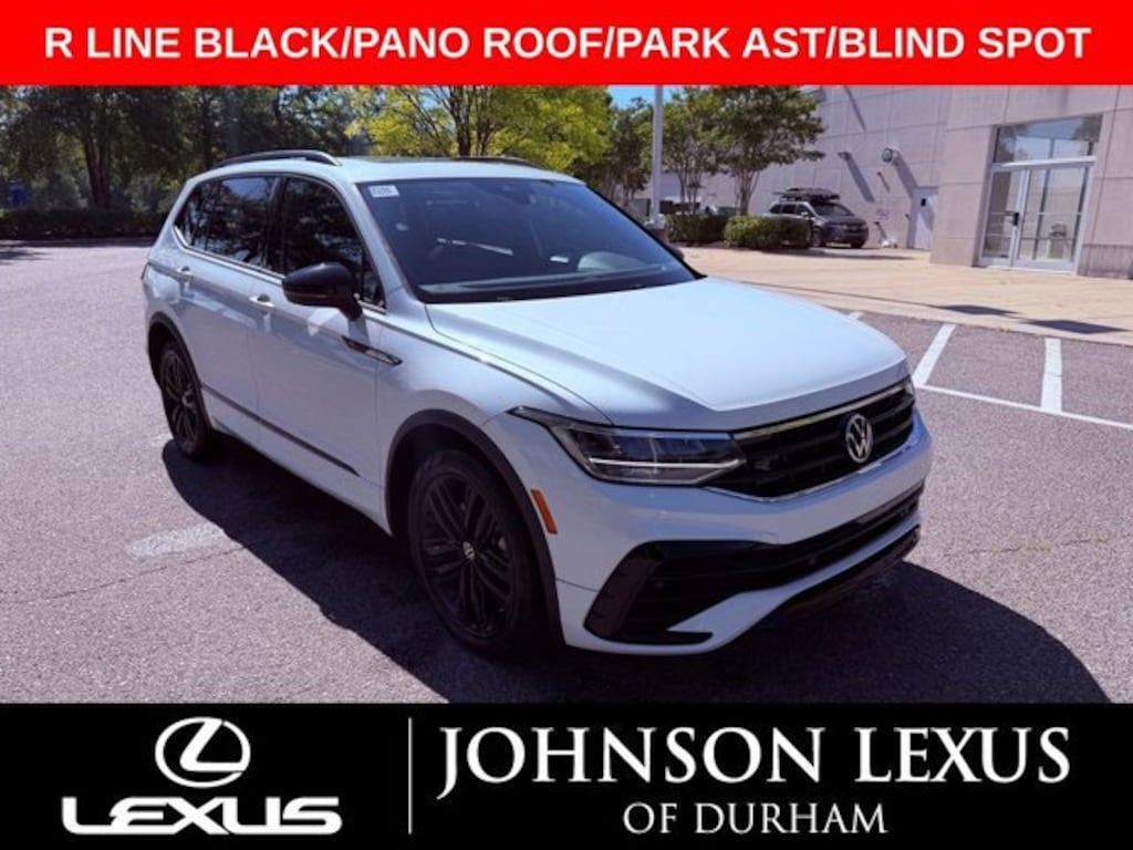 Used 2022 Volkswagen Tiguan 2.0T SE R-Line Black SUV