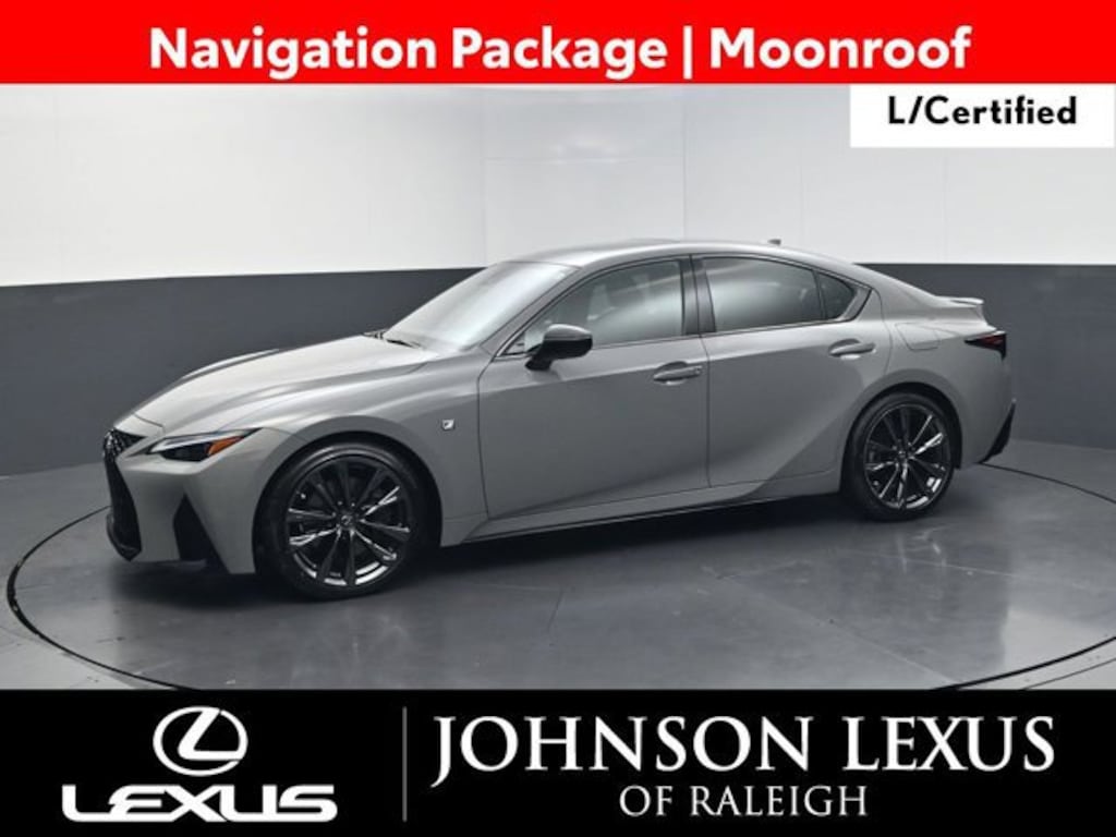 Certified 2025 Lexus IS 350 F SPORT SEDAN