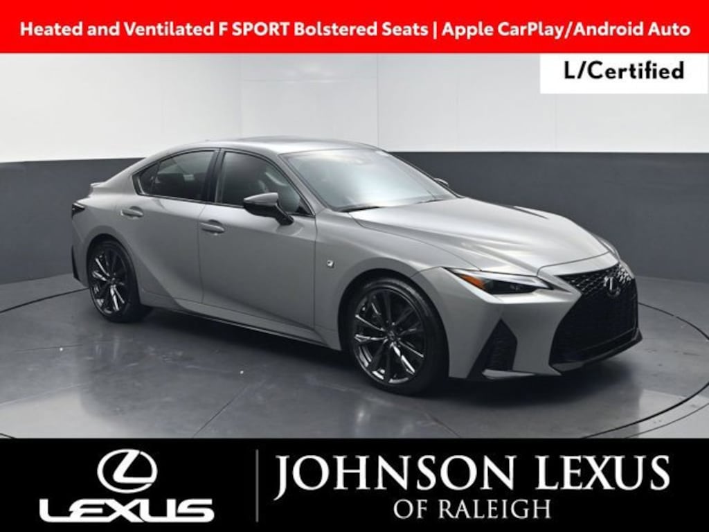 Certified 2025 Lexus IS 350 F SPORT SEDAN