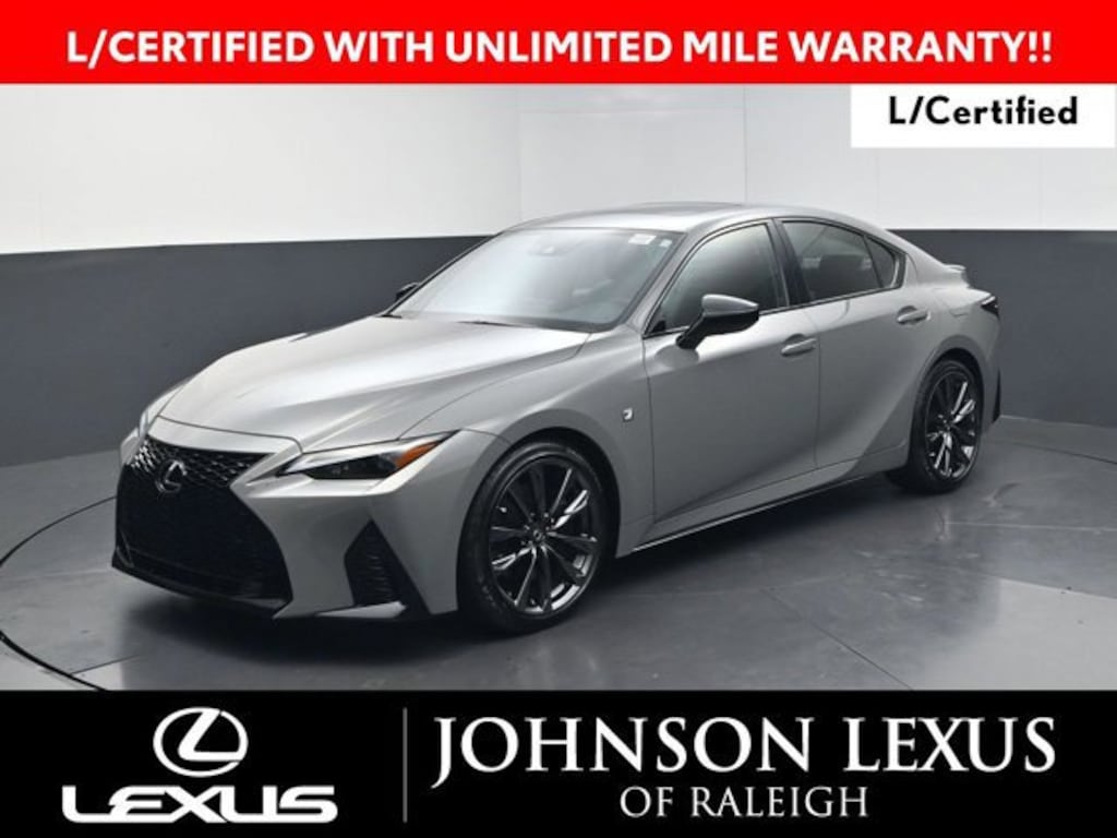 Certified 2025 Lexus IS 350 F SPORT SEDAN